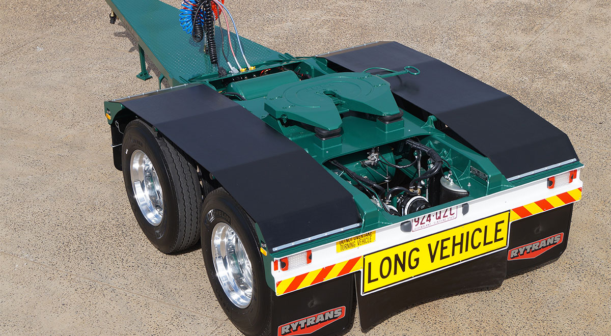 Tandem Airbag Dolly for use on Fridge Vans