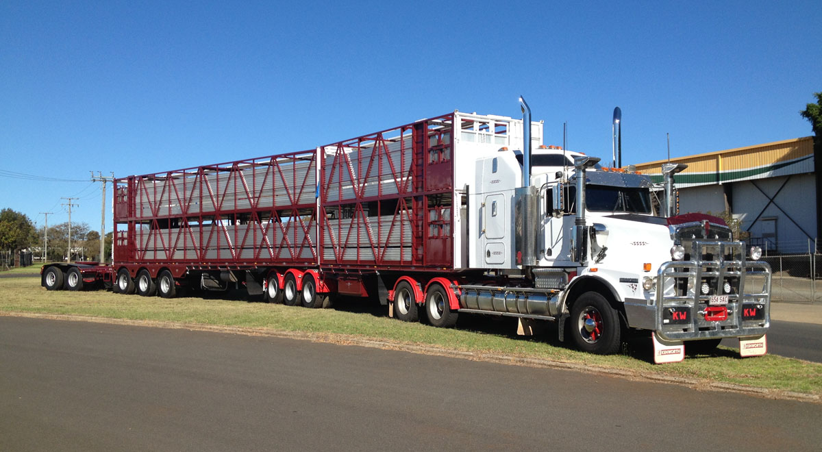 Rytrans Refurbed B-double Cattle Trailers